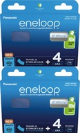 8 x ENELOOP AAA R3 800MAH BATÉRIE