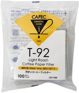 CAFEC Papierové filtre TH-1 T-92 Light Roast 100 str