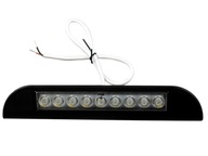 9 LED rohové svietidlo vonkajšie karavan 23cm 12v 24v