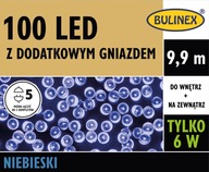 Svietidlá BULINEX 100LED modré s príslušenstvom