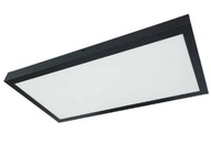 Prisadený LED panel 1900lm 24W neutrálna biela 30x60x4 čierne puzdro IP20