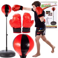 Tréningový boxerský SET, RUKAVICE A TAŠKA 125CM