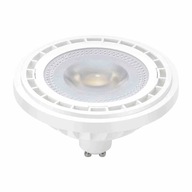 Okrúhla biela LED žiarovka 10W GU10 870lm neutrálna farba svetla Eco-light