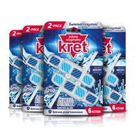 KRET Marine fresh WC blok 2x40g Sada 4 ks