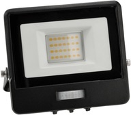 HALOGÉNOVÉ LED SVETLOMETY PIR SNÍMAČ POHYBU 20W 2200LM Efektívny Odolný IP65