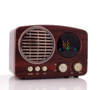 Prenosné rádio s anténou Bluetooth reproduktor RETRO