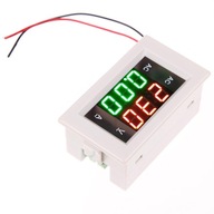 Automobilový ampérmeter DC 0-300V Voltmeter 20A Dual