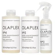 Olaplex No.0 Bond kúra 155ml + šampón č.4 250ml + kondicionér č.5 250ml