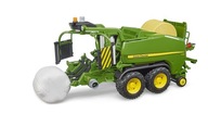 BRUDER 02032 OBALOVAČ LIERA NA okrúhle balíky JOHN DEERE C441R