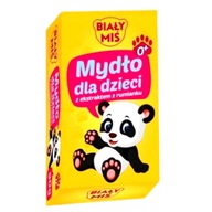 Delko mydlo Biely medveď kocky 90g Harmanček