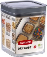 CURVER - DRY CUBE plastová nádoba na potraviny - sypaný tovar - 1,3L