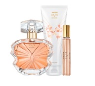 Avon Eve Become Cosmetics Set Parfumový balzam 50ml Parfum 10ml