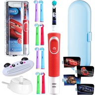 Súprava elektrických zubných kefiek Oral-B Vitality 100 Cars pre deti