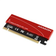 Rozširujúca karta adaptéra M.2 NVMe PCIE Axagon2 SSD