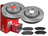 DISKOVÉ DLOŽKY BREMBO PREDNÉ HONDA CR-V IV 315MM