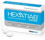 Hexatiab Softgel na vaginálne infekcie, 10 kapsúl