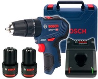 GSB 12V-30 SKRUTKOVAČ BOSCH 2x2,0Ah BEZKÚFAROVÝ