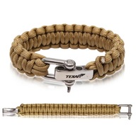 Texar Paracord Coyote Survival náramok