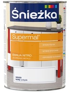 Śnieżka Supermal nitro biely smalt N500 0,8L