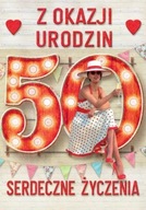 Blahoželanie k narodeninám veľké 50 rokov