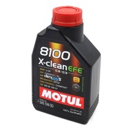 Motorový olej Motul 8100 X-Clean EFE 5w30 1L