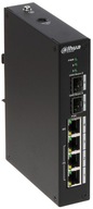 PRIEMYSELNÝ POE SPÍNAČ PFS3206-4P-96 4-PORTOVÝ SFP DAHUA