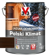 V33 Extrémne odolné presklenie Palisander 2,5L