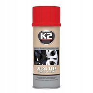 K2-COLOR FLEX GUMA ČERVENÝ LESK 400ML L343CE