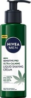 NIVEA Men Tekutý krém na holenie Sensitive Pro Ultra - upokojujúci 200 ml