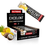 18 x NUTREND EXCELENT PROTEIN TYČ ANANÁS KOKOSOVÝ 85 G PROTEÍNOVÝ SNACK