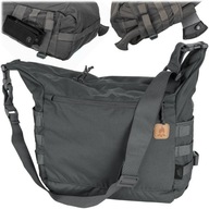 Helikon Bushcraft taška SAKWA taška cez pás PÁNSKA Satchel Shadow Grey šedá