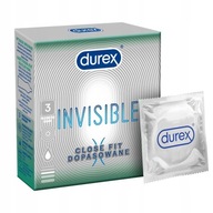 DUREX Invisible Close Fit kondómy 3ks