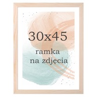 Rám na fotku 30x45 drevený rám z borovice