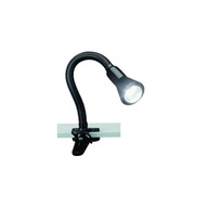 Čierna nastaviteľná stolná lampa s FLEXO klipom 5028010-02 Trio