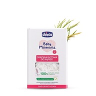 BIO RYŽOVÝ ŠKROB DO KÚPEĽA 250 GR 0M+ CHICCO Baby Moments