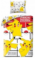 Pokemon Pikachu Pokeball bavlnené obliečky pre mládež 140x200