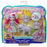 Enchantimals - Esmeralda so slonou rodinkou