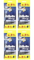 Holiaci strojček GILLETTE BLUE 3 SMOOTH 24 ks Holiaci strojček Gilette