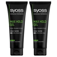 SYOSS Max Hold Gel Hold gél na vlasy 2x250ml