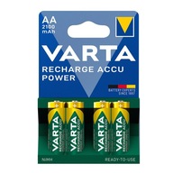 Batérie VARTA R6 2100mAh (blister = 4 ks.)