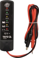 YATO ALTERNÁTOR BATÉRIE TESTER 12V METER