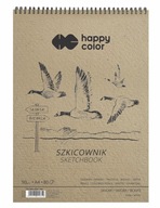 Happy Color špirálový skicár 90g 80 listov A4