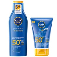 Hydratačný balzam Nivea Protect & Moisture SPF50