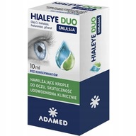 Hialeye Duo Emulsion, zvlhčujúce očné kvapky, 10 ml