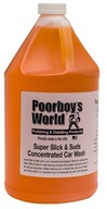 POORBOY'S WORLD Super Slick & Suds koncentrovaná umývačka áut 3784 ml