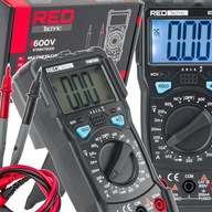 DIGITÁLNY elektromer, PROFESSIONAL, LCD prúdový multimeter, 600V AC/DC