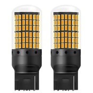 2x LED žiarovka WY21W T20 CANBUS 7440 oranžová