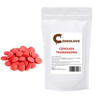 JAHODA čokoláda 1KG 1000g Callebaut JAHODA TO NAJLEPŠIE od CzekoLove