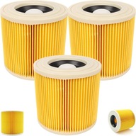 3x FILTER DO vysávača KARCHER WD3 WD2 WD 3 NT SE