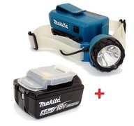 MAKITA DML800 + 5,0Ah HLAVNÁ LAMPA 14,4V / 18V